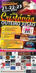 Cartaz Festa em honra de São Cristóvão 2026 - Outeiro Jusão