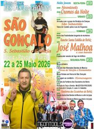 Cartaz Festa em honra de São Gonçalo 2026 - Beiriz