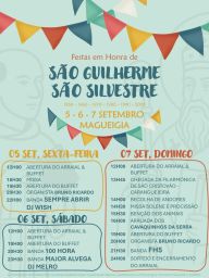 Cartaz Festa em honra de São Guilherme e São Silvestre 2026 - Magueigia