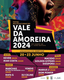 Cartaz Festa em Honra de São João 2024 - Vale da Amoreira