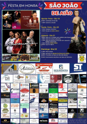 Cartaz Festa em Honra de São João 2025 - Aião