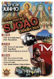 Cartaz Festa em honra de São João 2026 - Landim