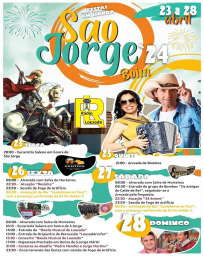 Cartaz Festa em Honra de São Jorge 2024 - Boim