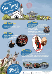 Cartaz Festa em Honra de São Jorge 2025 - Pevidém