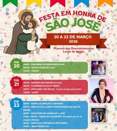Cartaz Festa em honra de São José 2026 - Algueirão