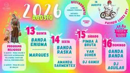Cartaz Festa em honra de São José 2026 - Casalinhos de Alfaiata