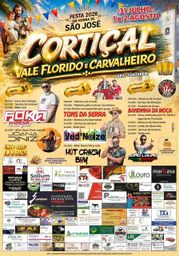 Cartaz Festa em honra de São José 2026 - Cortiçal