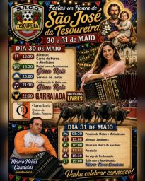 Cartaz Festa em honra de São José 2026 - Tesoureira