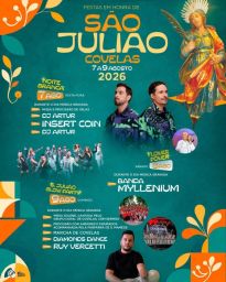 Cartaz Festa em honra de São Julião 2026 - Covelas