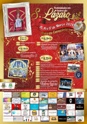 Cartaz Festa em Honra de São Lázaro 2024 - Vila Real