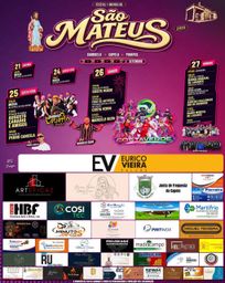 Cartaz Festa em honra de São Mateus 2026 - Capela