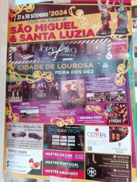 Cartaz Festa em Honra de São Miguel 2024 - Lourosa