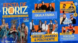 Cartaz Festa em honra de São Miguel 2026 - Roriz