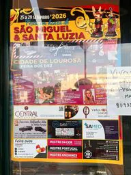 Cartaz Festa em honra de São Miguel & Santa Luzia 2026 - Lourosa