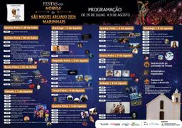 Cartaz Festa em honra de São Miguel Arcanjo 2026 - Marinhais