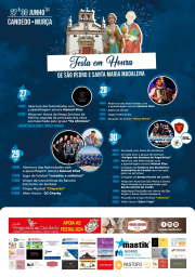 Cartaz Festa em Honra de São Pedro 2024 - Murça