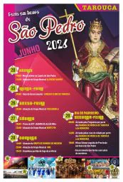 Cartaz Festa em honra de São Pedro 2026 - Tarouca
