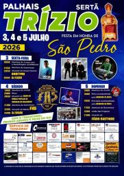 Cartaz Festa em honra de São Pedro 2026 - Trízio