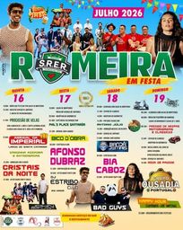 Cartaz Festa em honra de São Romão 2026 - Romeira