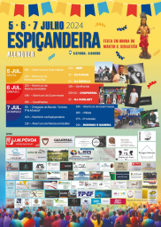 Cartaz Festa em Honra de São Sebastião 2024 - Espiçandeira