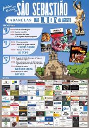 Cartaz Festa em honra de São Sebastião 2026 - Cabanelas