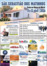 Cartaz Festa em honra de São Sebastião 2026 - Moncarapacho