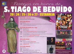 Cartaz Festa em Honra de São Tiago 2024 - Estarreja