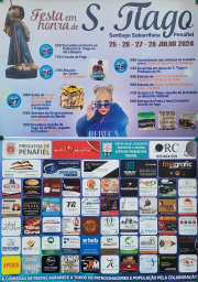 Cartaz Festa em Honra de São Tiago 2024 - Penafiel