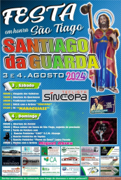 Cartaz Festa em Honra de São Tiago 2024 - Santiago da Guarda