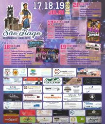 Cartaz Festa em honra de São Tiago 2026 - Mesquinhata