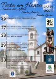 Cartaz Festa em honra de Senhor dos Aflitos 2026 - Freixo
