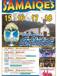 Cartaz Festa em honra de Senhor dos Aflitos 2026 - Samaiões