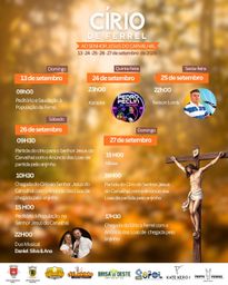 Cartaz Festa em honra de Senhor Jesus do Carvalhal 2026 - Ferrel