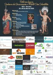 Cartaz Festa em honra de Senhora da Encarnação e Mártir São Sebastião 2026 - Silva