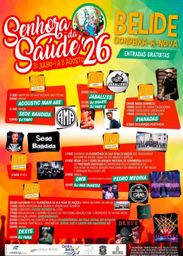 Cartaz Festa em honra de Senhora da Saúde 2026 - Belide