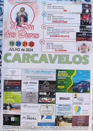 Cartaz Festa em Honra de Senhora das Dores 2024 - Carcavelos