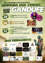 Cartaz Festa em honra de Senhora dos Verdes 2026 - Gandufe