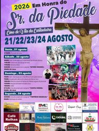 Cartaz Festa em honra de Sr. da Piedade 2026 - Vila da Castanheira