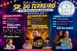 Cartaz Festa em honra de Sr. do Terreiro 2026 - Souselas