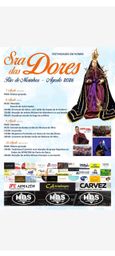 Cartaz Festa em honra de Sra das Dores 2026 - Rio de Moinhos