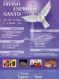 Cartaz Festa em honra do Divino Espírito Santo 2026 - Vale de Ílhavo