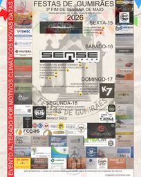 Cartaz Festa em honra do Nosso Senhor dos Aflitos 2026 - Gumirães