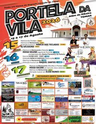 Cartaz Festa em honra do Sagrado Coração de Jesus 2026 - Portela da Vila