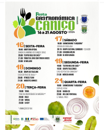 Cartaz Festa Gastronónica 2024 - Caniço