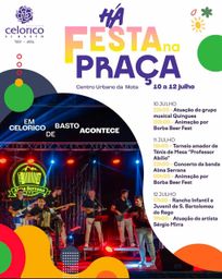 Cartaz Festa na Praça 2026 - Celorico de Basto