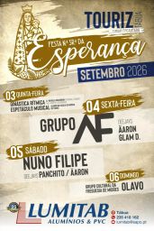 Cartaz Festa na Sra da Esperança 2026 - Touriz