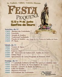 Cartaz Festa Pequena 2026 - Sanfins do Douro