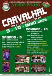 Cartaz Festa Popular 2026 - Carvalhal
