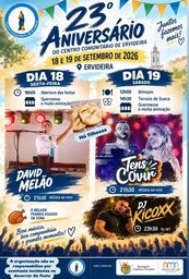 Cartaz Festa Popular 2026 - Ervideira