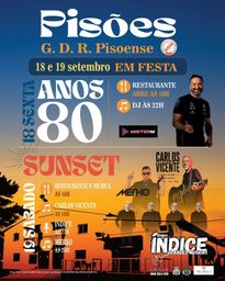 Cartaz Festa Popular 2026 - Pisões